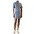 Nanushka Blaue Jeans-Mini-Kleid mit Knöpfen - Größe UK 8