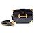 Prada Cahier Mini-Box Tasche aus schwarzem Lackleder