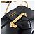 Prada Cahier Mini-Box Tasche aus schwarzem Lackleder - Ansicht 6