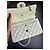 Timeless Chanel Classic 11.12 Borsa a mano in pelle acquamarina Verde chiaro - vista 5