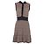 Missoni Patterned Buttoned Mini Dress in Multicolor Cotton Multiple colors
