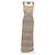 Vestido maxi estampado Missoni em viscose marrom Vermelho - vista 4