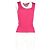 Top sin mangas de punto M Missoni en algodón rosa Castaño - vista 4