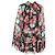 Erdem Constantine Cape-Effekt Mini-Kleid aus floral bedruckter Seide - Ansicht 3