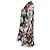 Erdem Constantine Cape-Effekt Mini-Kleid aus floral bedruckter Seide - Ansicht 5