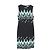 Vestido Mini Cady Impreso de la Colección Versace en Viscosa Negra Negro - vista 4