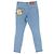Jeans skinny Escada Flower Patch in denim blu Blu chiaro - vista 2