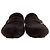 Mocassini Penny Driver in Suede Marrone con Logo Prada Rosso - vista 2