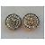 Orecchini vintage Chanel Leone e diamanti D'oro - vista 3