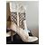 Botas Gucci de piel beige - vista 2