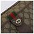 GUCCI GG Supreme Web Sherry Line Bolsa PVC Bege Verde Vermelho 89 02 032 Auth EC919 - vista 18