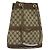 Borsa a spalla GUCCI GG Supreme in PVC beige Auth sw187