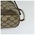 Borsa a spalla GUCCI GG Supreme in PVC beige Auth sw187 - vista 14