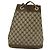 Borsa a spalla GUCCI GG Supreme in PVC beige Auth sw187 - vista 2