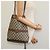 Borsa a spalla GUCCI GG Supreme in PVC beige Auth sw187 - vista 20