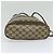 Borsa a spalla GUCCI GG Supreme in PVC beige Auth sw187 - vista 5