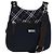 Borsa a spalla in nylon nero Burberry etichetta nera marina Auth ti2951 Blu navy