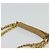 CHANEL Borsa a Spalla Matelassé con Catena in Pelle di Agnello Beige Oro CC Auth bs23535 D'oro - vista 14
