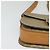 Céline Borsa a spalla in tela Macadam Celine con motivo carrozza a cavallo beige e oro Auth EC1008 D'oro - vista 14