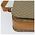 Céline Borsa a spalla in tela Macadam Celine con motivo carrozza a cavallo beige e oro Auth EC1008 D'oro - vista 16