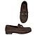 Gucci Braune Lederflats
