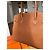 Hermès Birkin 30 pelle Barenia Faubourg hardware in palladio 2024 Marrone Marrone chiaro Cammello - vista 7