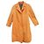 Gabardina Burberry Naranja de Algodón