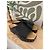 Sabot Robert Clergerie Mia Pelle Nera Legno Nero Beige - vista 2