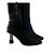 Stivaletti Robert Clergerie Kery in pelle d agnello nera Nero Argento