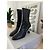 Stivaletti Robert Clergerie Kery in pelle d agnello nera Nero Argento - vista 4