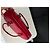Tote Borsa a mano Prada Plume in pelle rosso scuro Bordò - vista 10
