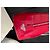 Tote Borsa a mano Prada Plume in pelle rosso scuro Bordò - vista 4