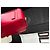 Tote Borsa a mano Prada Plume in pelle rosso scuro Bordò - vista 8