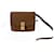 Borsa Céline Classic Box Mini in Pelle Marrone