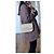 Timeless Borsa Chanel Double Flap in pelle d'agnello beige - vista 12