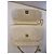 Timeless Borsa Chanel Double Flap in pelle d'agnello beige - vista 3