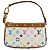 Louis Vuitton Pochette Accessoires x Takashi Murakami – Multicolore Bianco – Pezzo da Collezione Bianco sporco