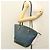 LOEWE Velazquez Borsa a Spalla Pelle Blu Oro Auth MY227 D'oro - vista 22