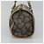 Borsa a mano SAINT LAURENT in pelle embossata grigia Auth sw230 Marrone - vista 3