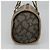 Borsa a mano SAINT LAURENT in pelle embossata grigia Auth sw230 Marrone - vista 4