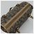 Borsa a mano SAINT LAURENT in pelle embossata grigia Auth sw230 Marrone - vista 6