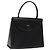 Borsa a mano in pelle nera GIVENCHY Auth hk2395 Nero