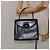 Borsa a mano in pelle nera GIVENCHY Auth hk2395 Nero - vista 22