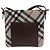 Borsa a spalla Burberry Nova Check in lana beige Auth EC948 - vista 13