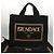FENDI VERSACE Collaboration Fenderche Tote Bag aus Canvas 2way Schwarz Auth bs23664 - Ansicht 12