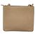 BALLY Bolso de Hombro Acolchado de Cuero Beige Dorado Auth BA814 - vista 2