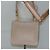 BALLY Bolso de Hombro Acolchado de Cuero Beige Dorado Auth BA814 - vista 21