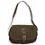 Céline Borsa a spalla Celine C Sulky in tela marrone Auth bs23894 - vista 13