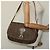 Céline Borsa a spalla Celine C Sulky in tela marrone Auth bs23894 - vista 22