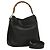 Borsa a mano in pelle GUCCI Bamboo 2 vie nera oro 001 3444 1638 Auth BA755 Nero D'oro